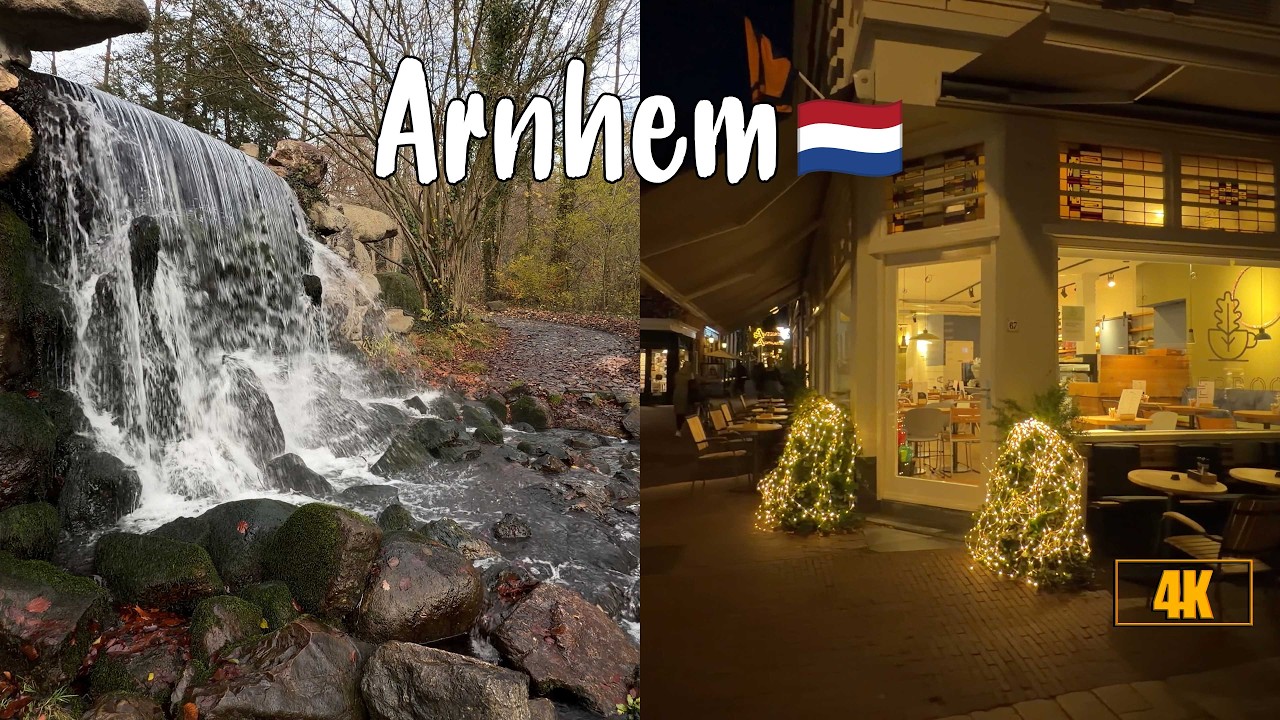 🇳🇱 Exploring & Strolling through Arnhem Netherlands, Sonsbeek Park and evening vibes