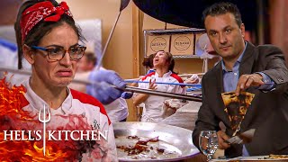 13 Chefs, 3 Ovens \& 1 Burned Pizza: Absolute Chaos! | Hell's Kitchen