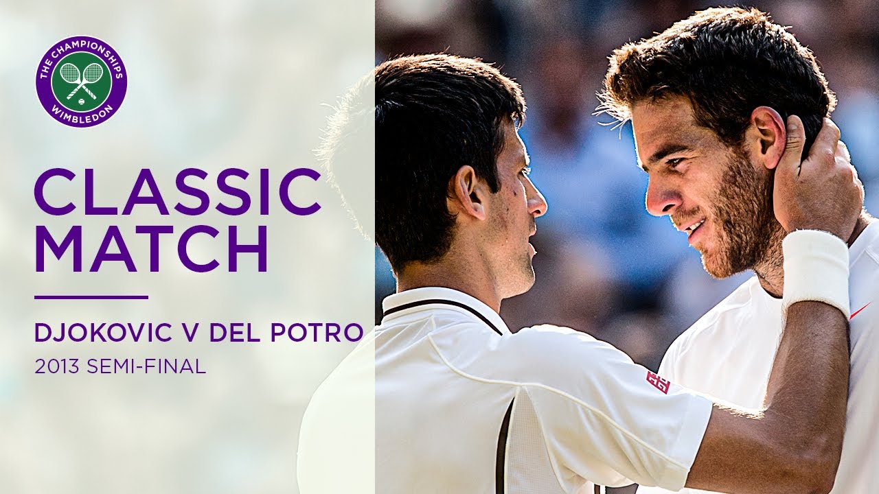 Novak Djokovic vs Juan Martin Del Potro | Wimbledon 2013 Semi-final Replayed