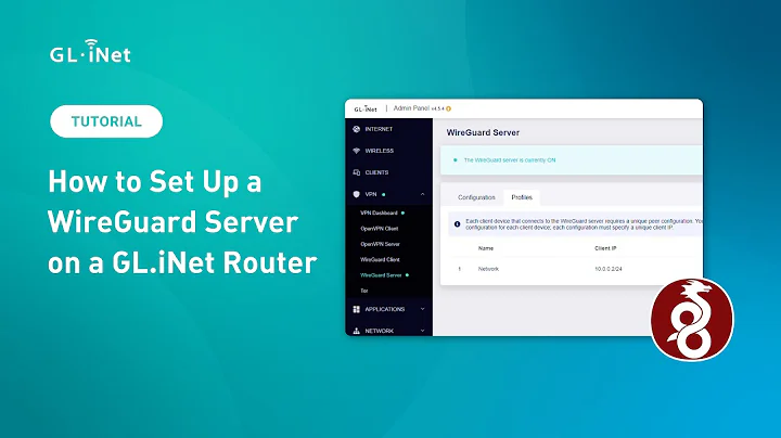 How to Set Up a WireGuard Server on a GL.iNet Router