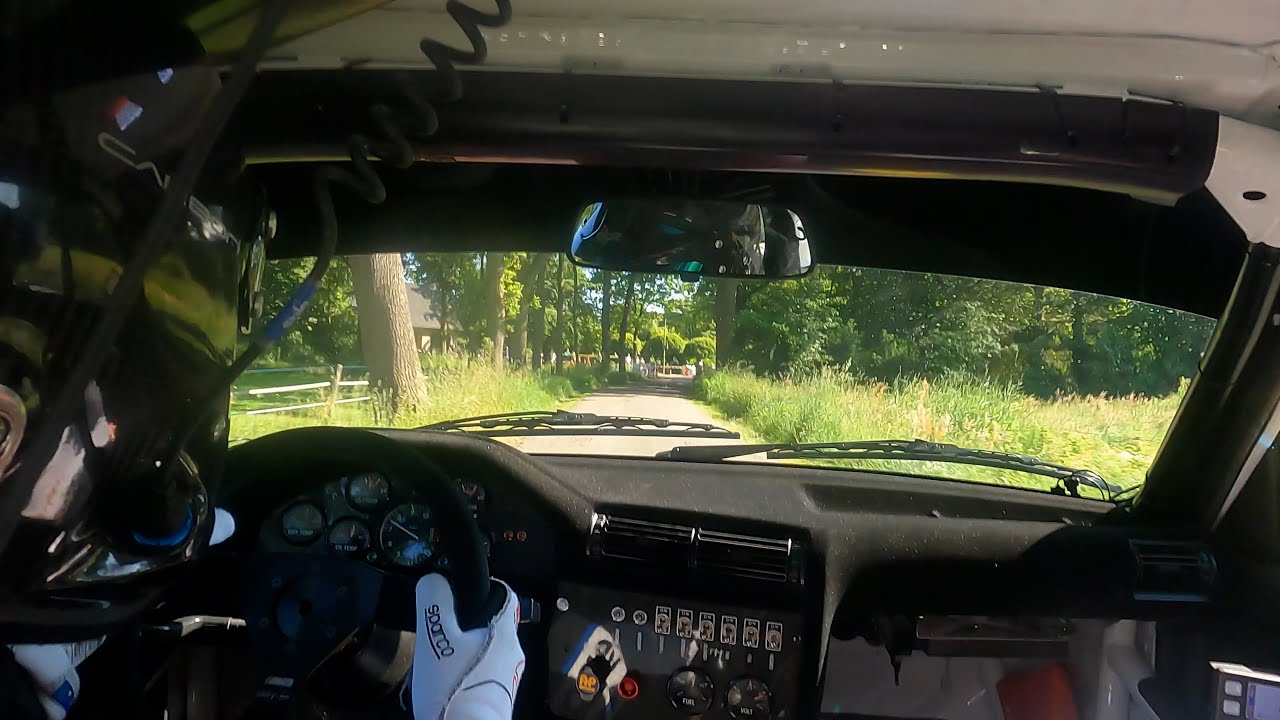 Onboard ELE Rally 2023 | SS9 Spoordonk | Antoine Biesheuvel - Saskia Bleijenberg #105 BMW E30 M3