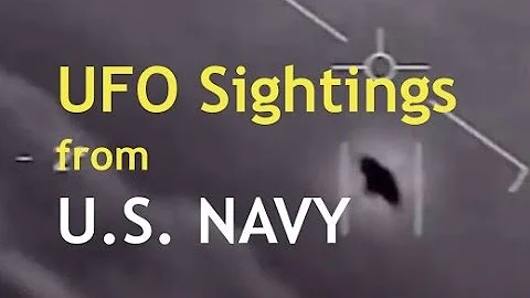 UFO Sightings Declassified by U.S. Navy