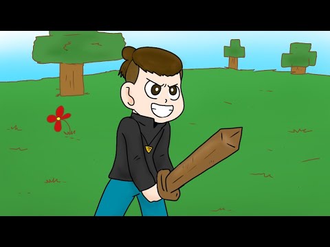 Noite de Lutas no Minecraft contra os zumbis e monstros