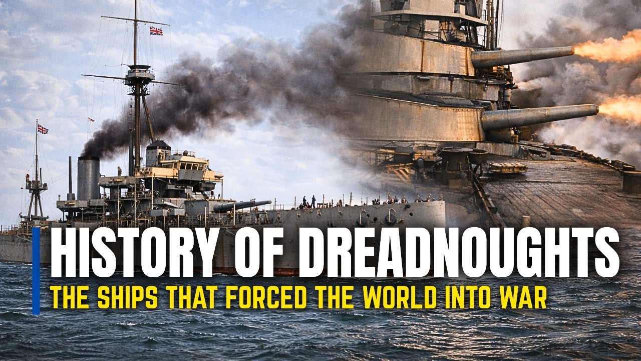 The ENTIRE History of Dreadnoughts — The Ships That Made War Inevitable | WWI Naval Documentary