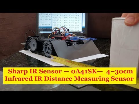 Sharp IR Sensor — 0A41SK 4–30cm Infrared IR Distance Measuring Sensor ...