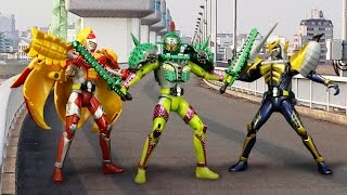 仮面ライダー 鎧武ガイム ＡＣ ＰＢ０２ 仮面ライダーブラーボ 全アームズ Kamen Rider Gaim Bravo All Arms Cosplay ACPB02