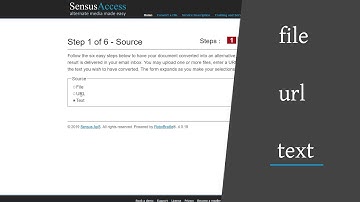 SensusAccess (Horizontal) 2019 - Document remediation and alternate media conversion