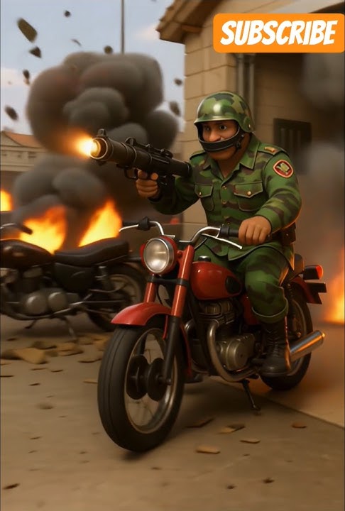 😱 BANG JARWO BARU SELESAI BENERIN MOTOR, LANGSUNG IKUT PERANG BAWA BAZOKA!! 💥🔥