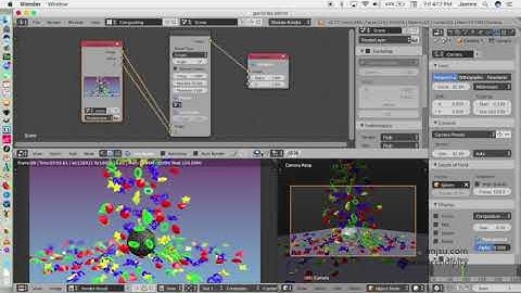 [Blender 3d] Depth of Field & Mix Image Node