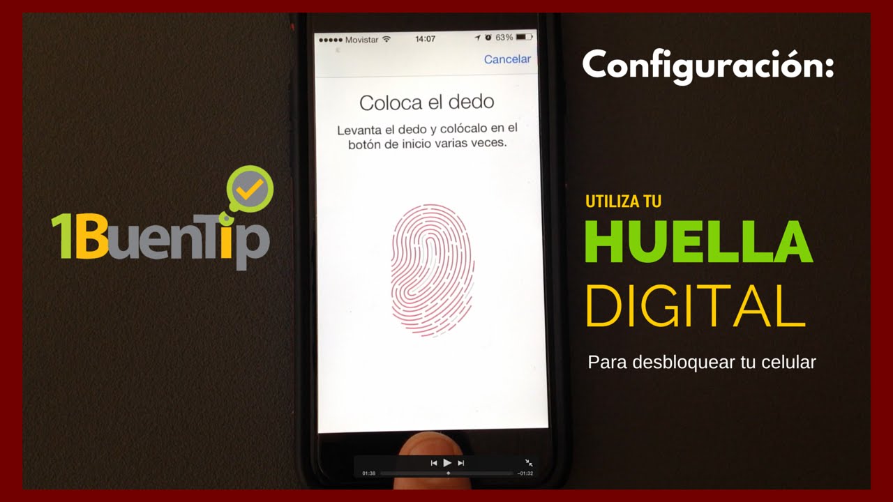 ¿Cómo configurar tu huella digital en el iPhone? YouTube ¿Cómo configurar tu huella digital en el iPhone? YouTube