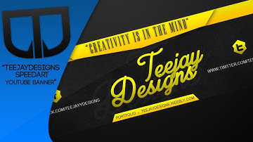 TeejayDesigns | 2D Youtube Background Speedart