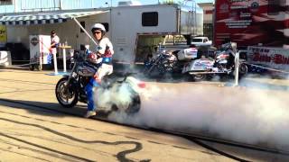 Motorcycle Burnout Blowout