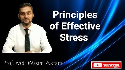 Principle of Effective Stress