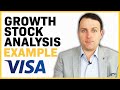 Growth Stock Analysis Tool - How To Analyze Visa Growth Stock Example