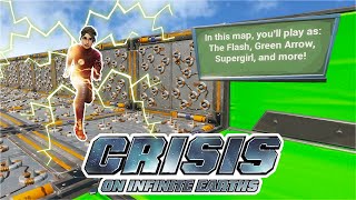 Playing the Crisis on Infinite Earths DEATHRUN Map... (Fortnite Creative)