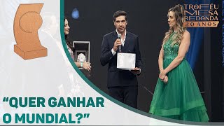 "NUNCA ESPEREI GANHAR TANTOS TÍTULOS": Abel Ferreira, do Palmeiras, recebe o Troféu Mesa Redonda!