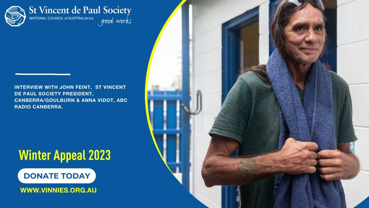 Winter Appeal 2023 John Feint Interview ABC Radio #Canberra