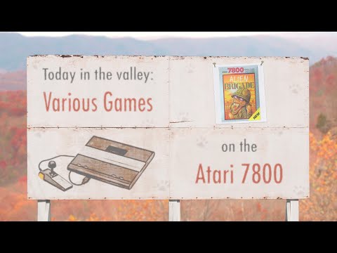 Various Games on the Atari 7800 | The Video Game Valley - Various Games on the Atari 7800 | The Video Game Valley