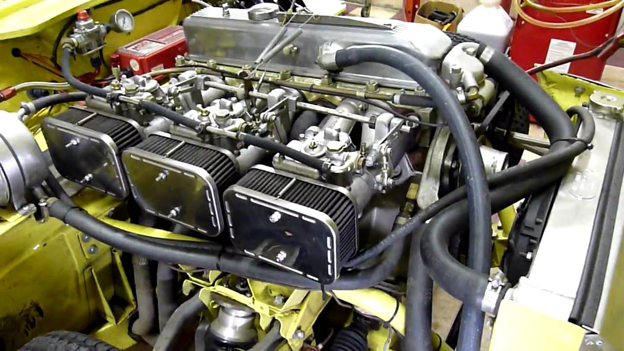 Triumph GT6 MK3 vintage race car part 1 YouTube
