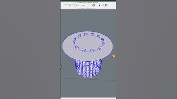 Intersecting faces makes quick work #sketchup #tutorial #shorts