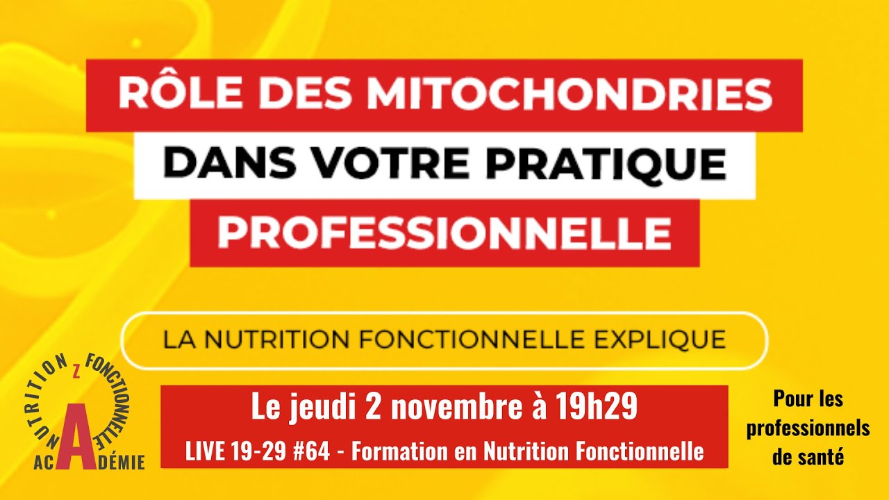 Rôle des Mitochondries dans votre Pratique Professionnelle: La Nutrition Fonctionnelle explique!