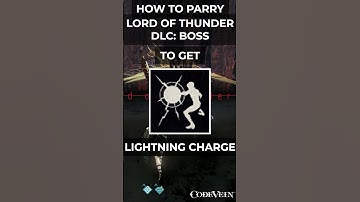 PARRY THE LORD OF THUNDER! DLC: BOSS #DLC #gaming #codevein #parry #tips #soulslike #revenant