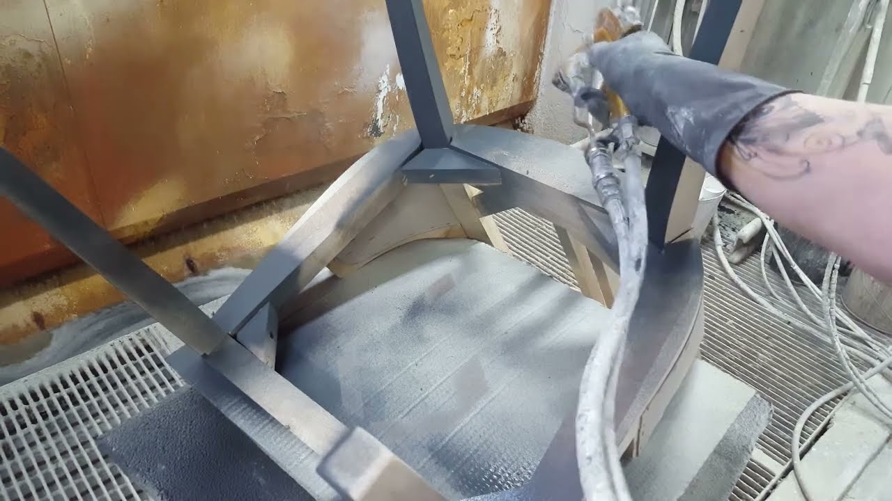 ШЛИФОВКА И ПОКРАСКА. ПРОИЗВОДСТВО МЕБЕЛИ РБ. - YouTube