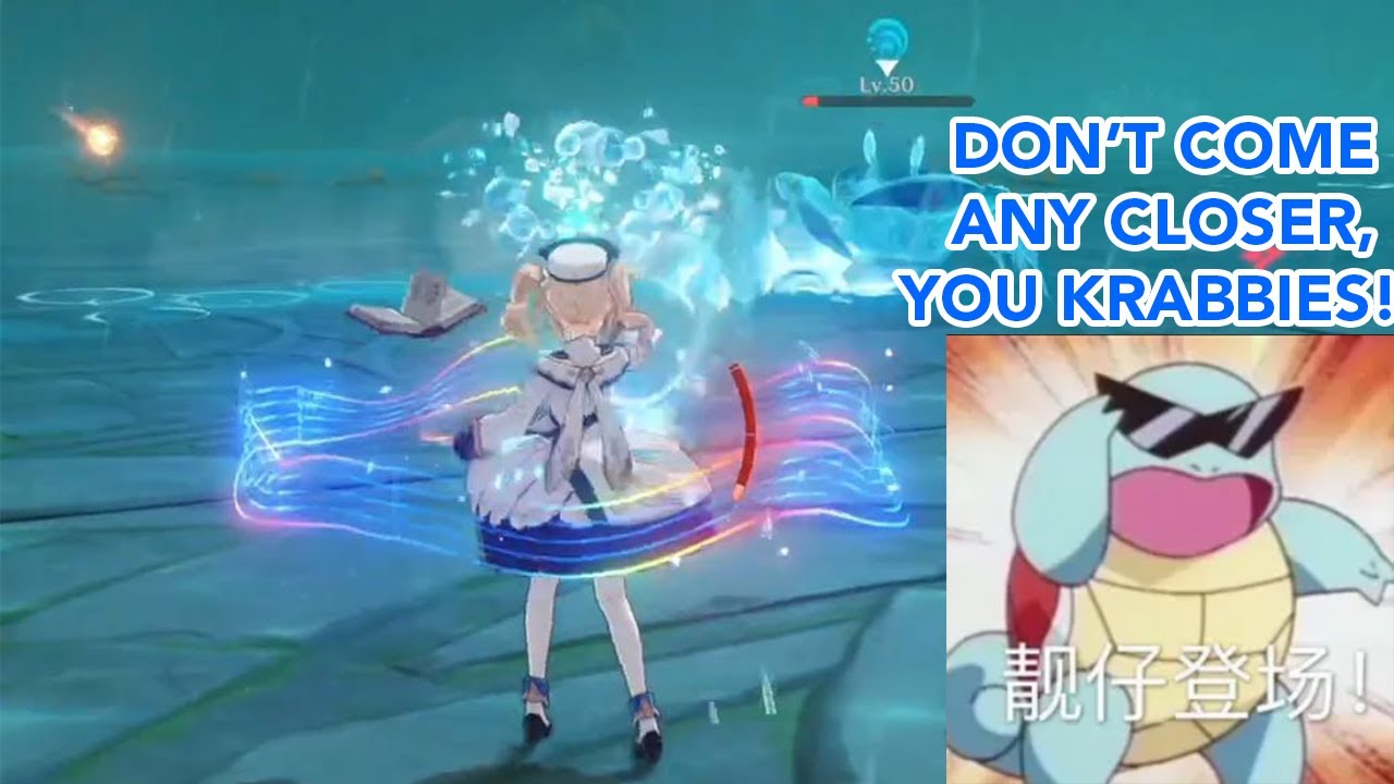 [Guiniang] Kokomi's CN VA fights Oceanid [Genshin Impact]