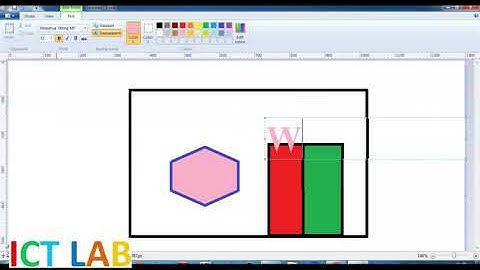 ICT LAB MS PAINT INTRODUCTION PART 2