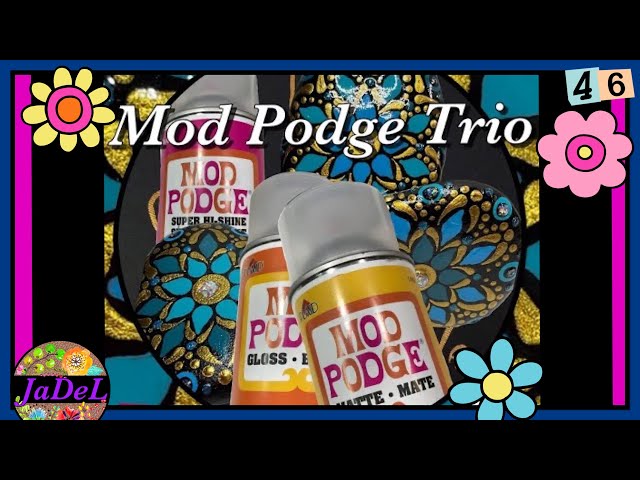 Sealing your diamond painting- Mod Podge gloss spray (part 3) 