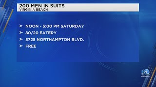 Men in Suits Flashmob to take place in VB