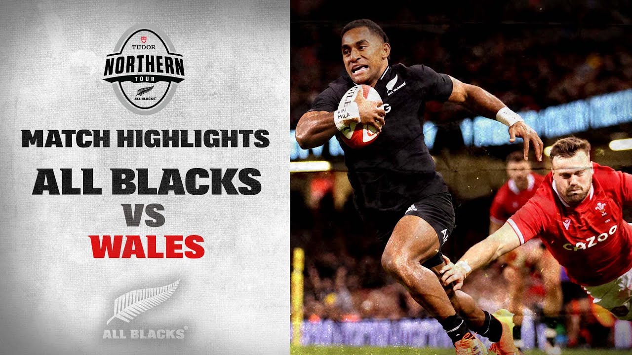 HIGHLIGHTS All Blacks v Wales (2021)