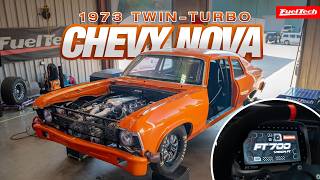 Twin Turbo LS 6.2L Nova Dialed In on FT700 PLUS | FuelTech Hub Dyno Tuning