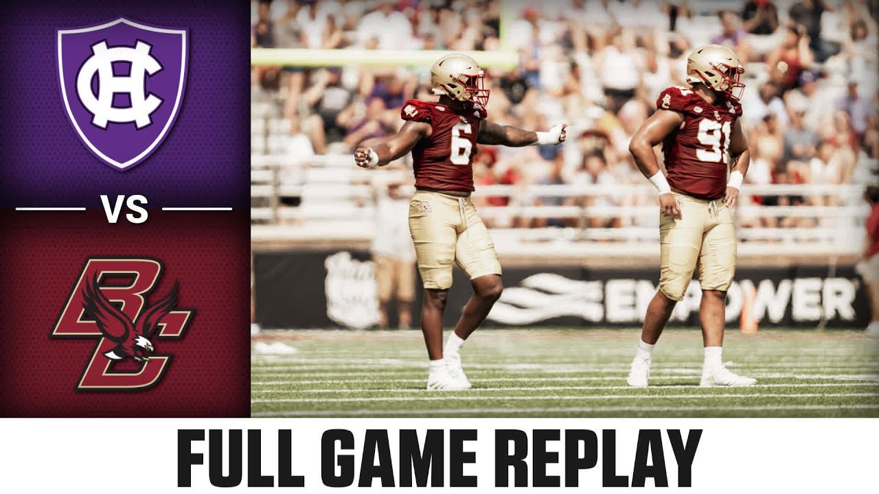 Holy Cross vs. Boston College Full Game Replay