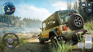 off-road travel mudding games android gameplay mud runner Jeep game. screenshot 4