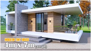 Tiny House Design | Modern House 4m x 7m | Simple Life