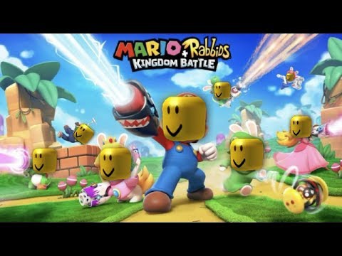 Mario Rabbids Kingdom Battle Trailer But Everytime Someone Gets Hurt The Roblox Death Sound Plays - 