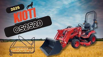 Best Compact Tractor Under $15K // Kioti CS2520