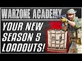 THE NEW BEST LOADOUTS IN WARZONE! Pros Use These Weapons In Season 5 [Warzone Academy]