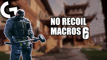 R6 no recoil macro Logitech