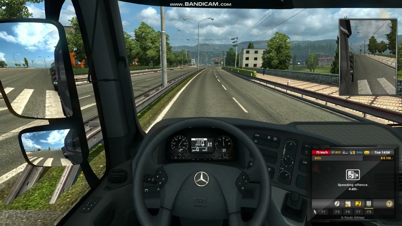 eurotrucks simulator 2 Arrived in B.Bystrica part 4