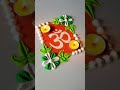 Simple rangoli design for dev Diwali #shortsfeed #shorts