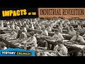 Impacts of the industrial revolution  infographic
