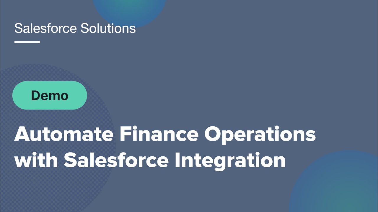 Salesforce Integration Solution - YouTube