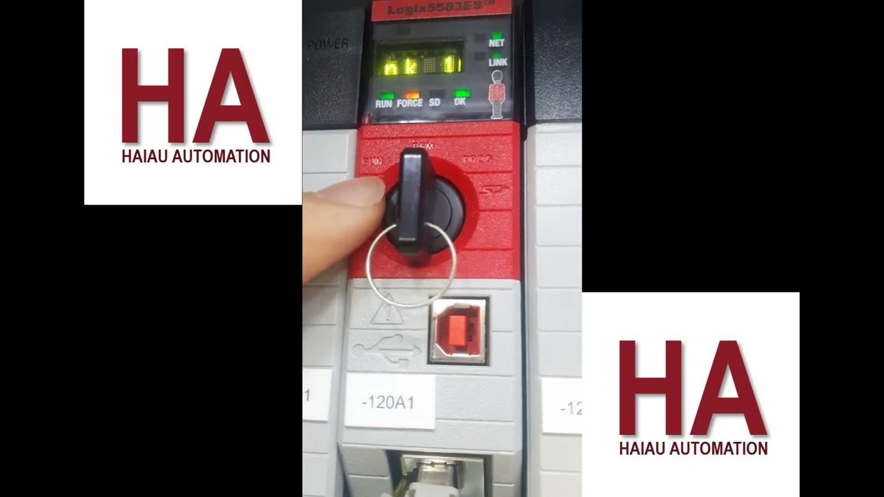 Outline Video Phần Cứng Thực Tế PLC Rockwell ControlLogix Logix5583E8 Safety - Khóa Học PLC Rockwell Automation