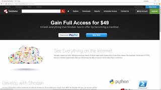 Passive Recon with Shodan
