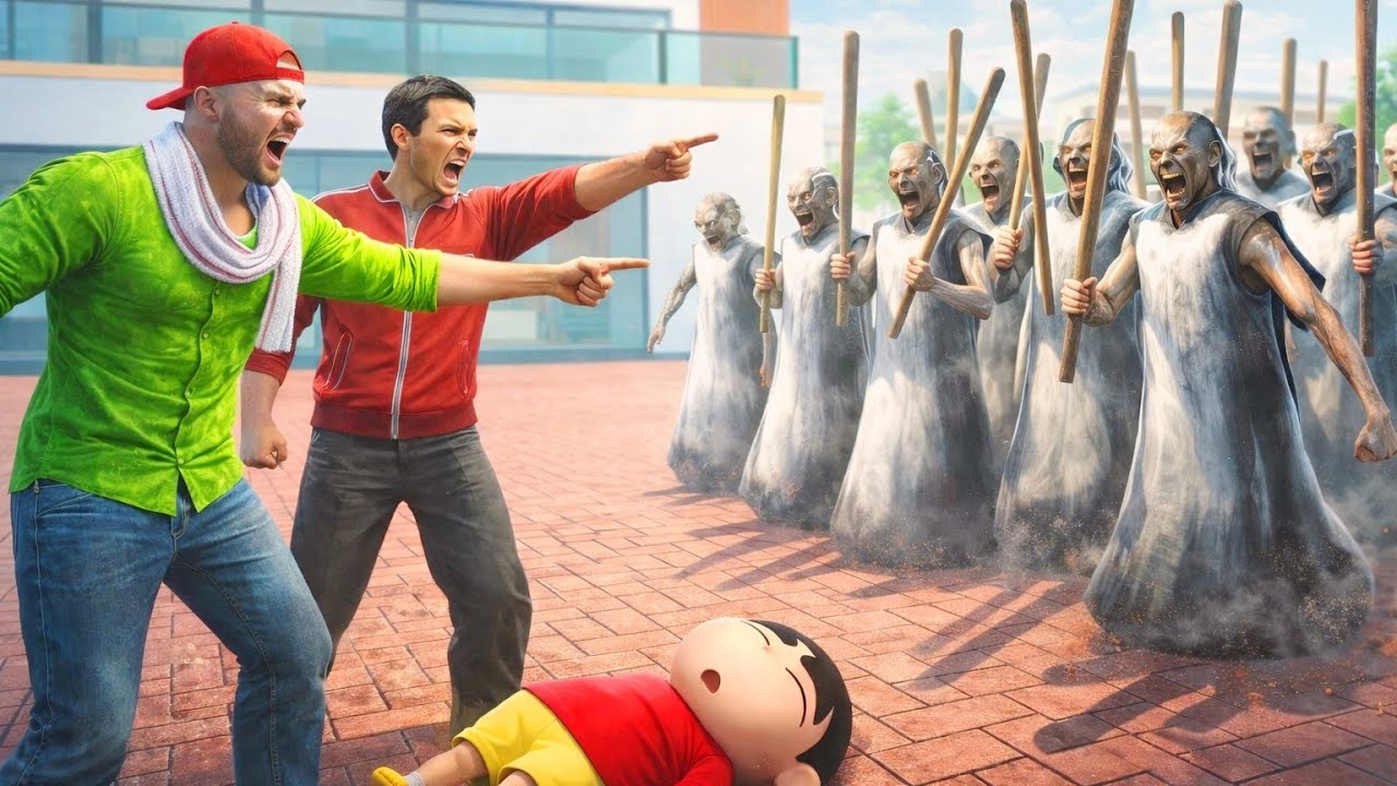 Shinchan Fell Into Granny’s Dangerous Trap 😱 | Indian Theft Auto Simulator