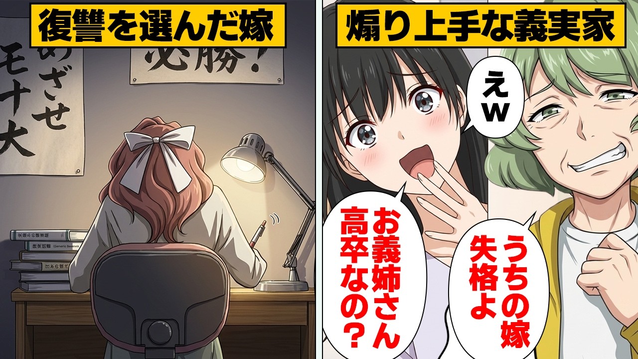 Manga] My highly educated sister-in-law conspired with my mother