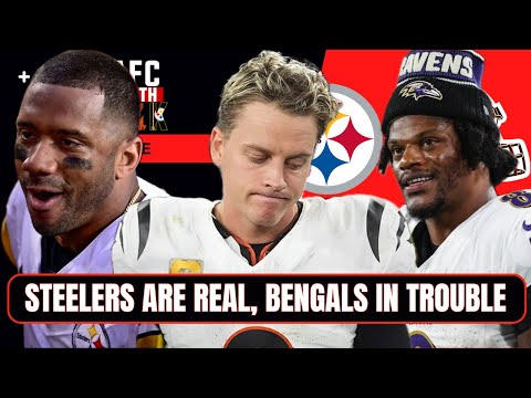 STEELERS ARE THE REAL DEAL, BENGALS ON LIFE SUPPORT, & LAMAR IS THE MVP