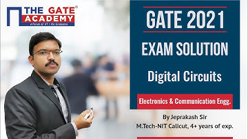 GATE 2021 Answer Key | Digital Circuits | Electronics and Communication